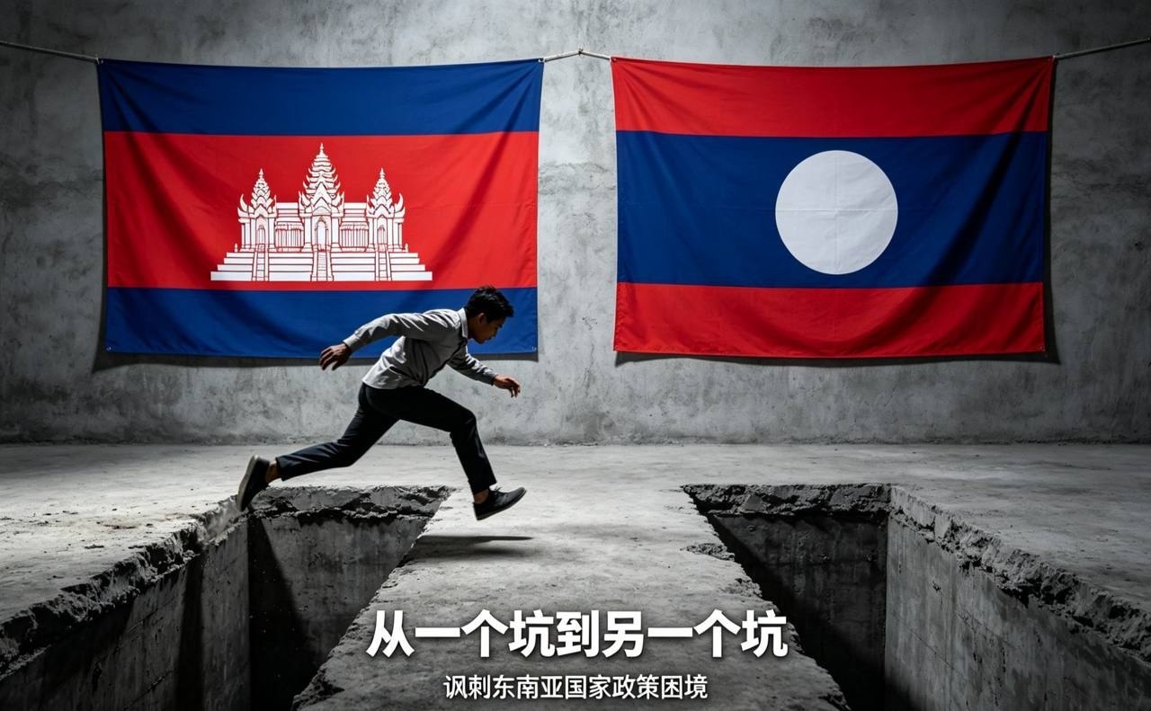 从柬埔寨跑到老挝，我以为能喘口气，结果只是换了个坑